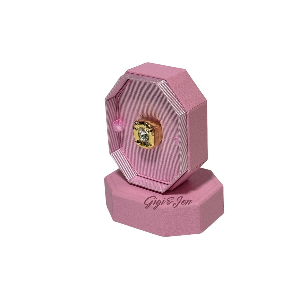 Swarovski Dulcis Cocktail Ring Size 58/ 8 Color gold New - Picture 6 of 10